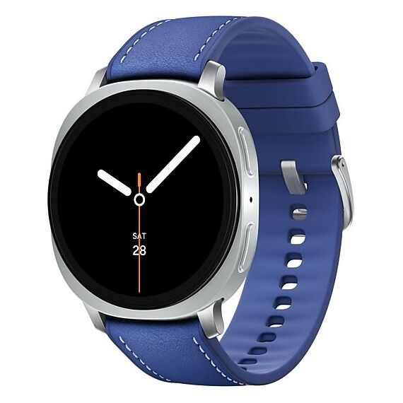 Galaxy Watch8 | 44 мм | 4G LTE | Silver | Hybrid/Blue | S/M/L, Размер ремешка : S/M/L, Тип ремешка : Hybrid, Размер корпуса : 44 мм, Подключение часов : Bluetooth / Wi-Fi + 4G LTE, Цвет ремешка: Blue, Цвет: Silver